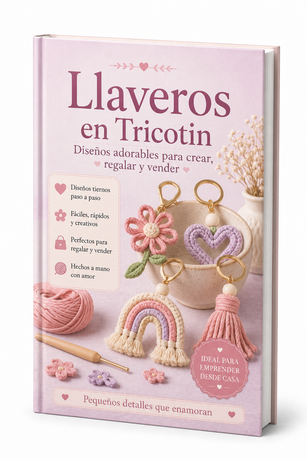+ de 40 moldes de Llaveros en Tricotin