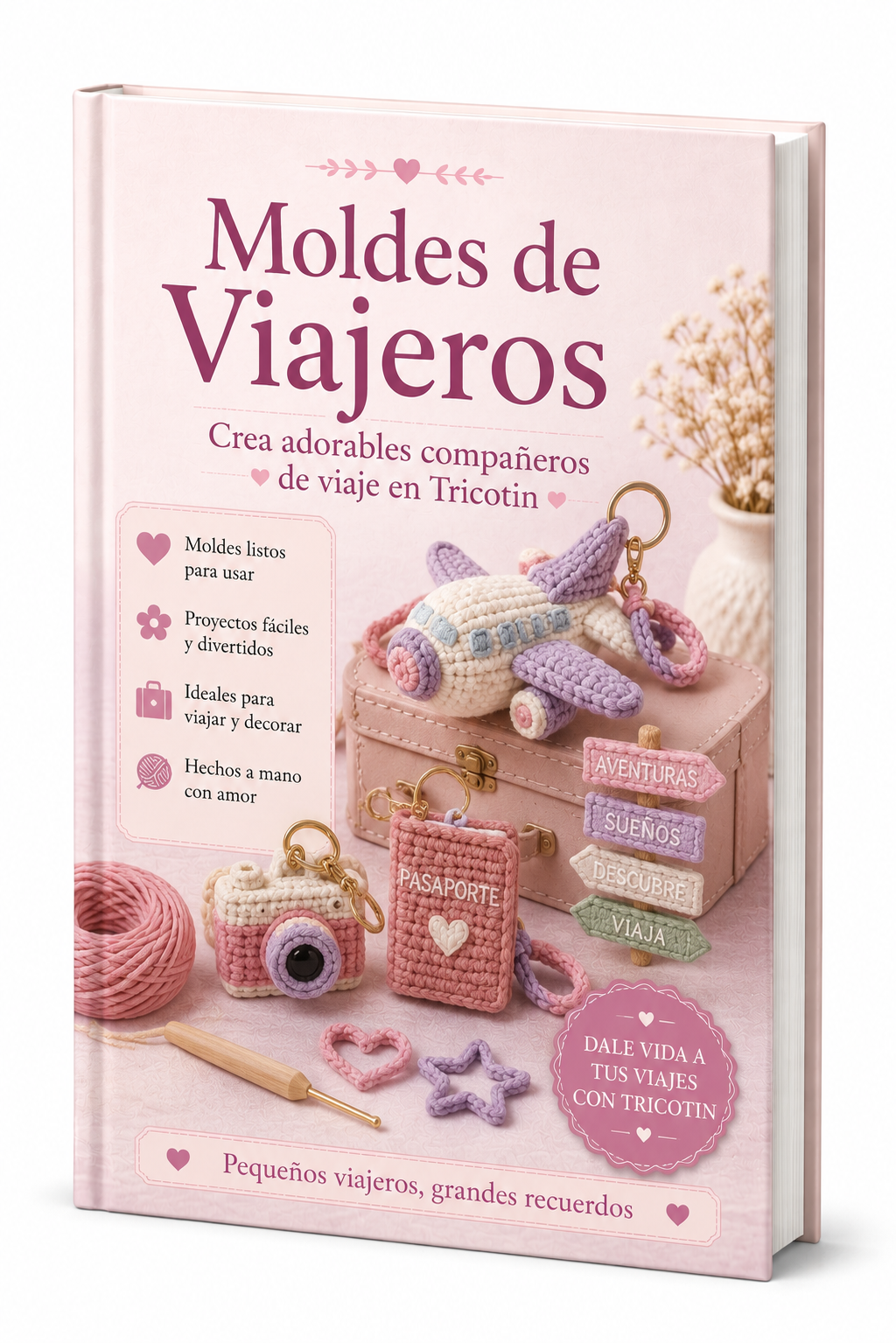 Moldes de viajeros en tricotin