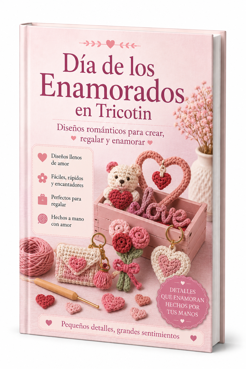40 moldes dia de los enamorados en tricotin